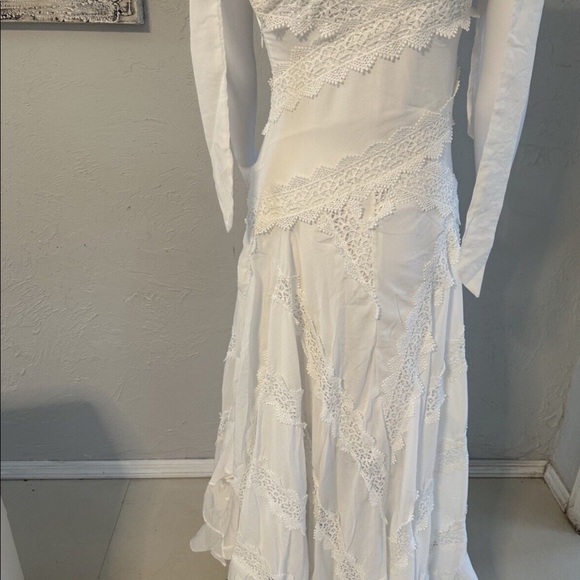 Zimmermann White Long Dress size small wow! - Picture 10 of 16